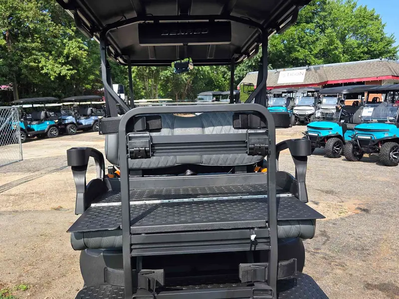 New aqua electric 2026 Denago Nomad XL lifted golf cart for sale in Raleigh, NC — photo 4