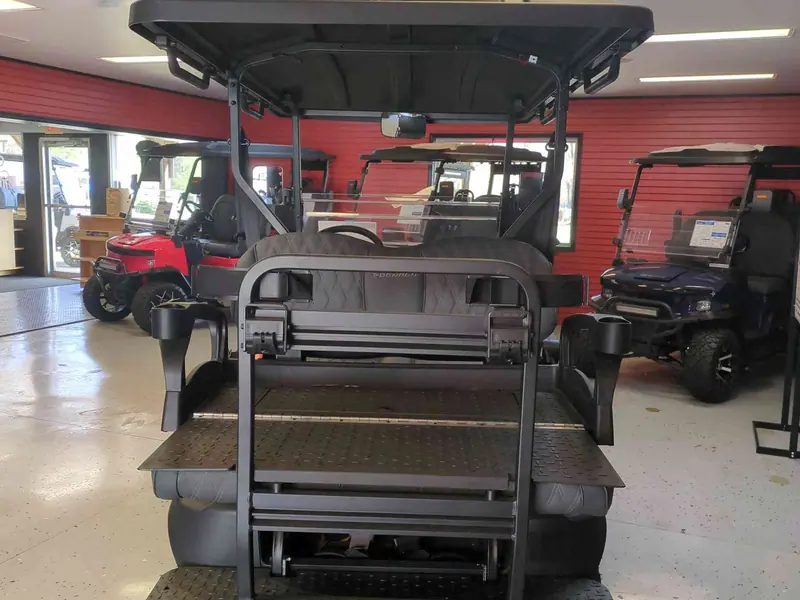 New black electric 2026 Denago Nomad XL lifted golf cart for sale in Gloucester Point, VA — photo 4