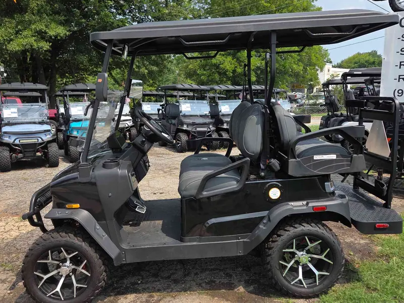 New black electric 2026 Denago Nomad XL golf cart for sale in Raleigh, NC — photo 2