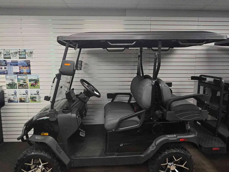 New black electric 2026 Denago Nomad XL lifted golf cart for sale in Scranton, PA — photo 2