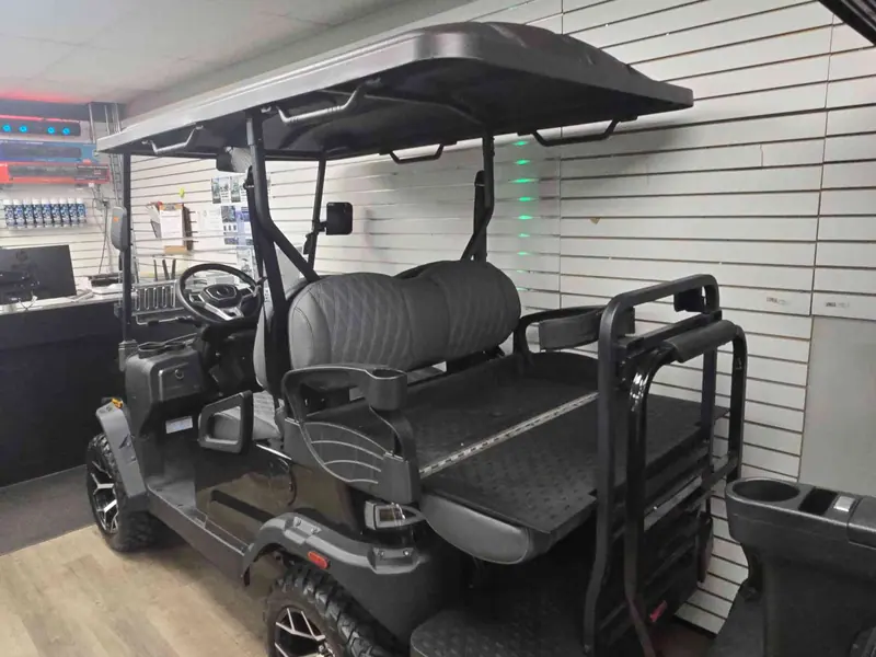 New black electric 2026 Denago Nomad XL lifted golf cart for sale in Scranton, PA — photo 4