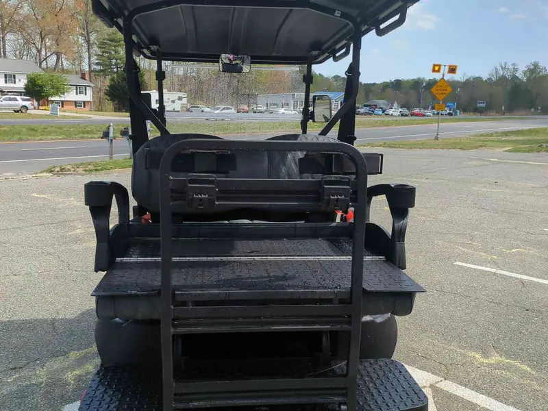 New blue electric 2026 Denago Nomad XL lifted golf cart for sale in Gloucester Point, VA — photo 4