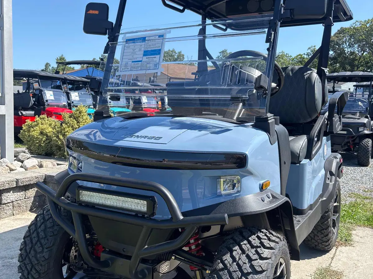 New glacier electric 2026 Denago Nomad XL lifted golf cart for sale in Ocean View, NJ