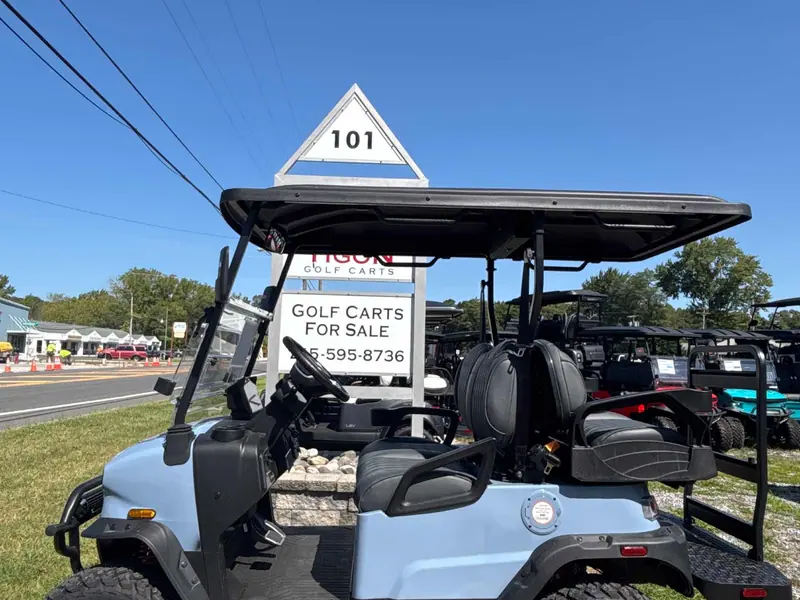 New glacier electric 2026 Denago Nomad XL lifted golf cart for sale in Ocean View, NJ — photo 2