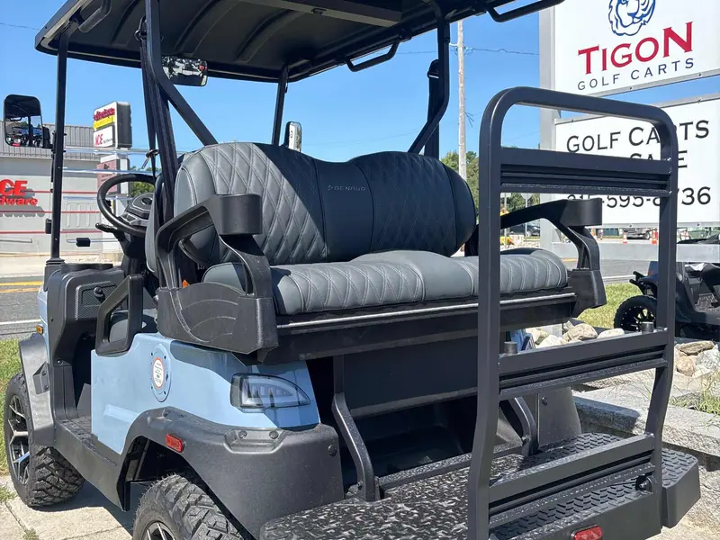 New glacier electric 2026 Denago Nomad XL lifted golf cart for sale in Ocean View, NJ — photo 3