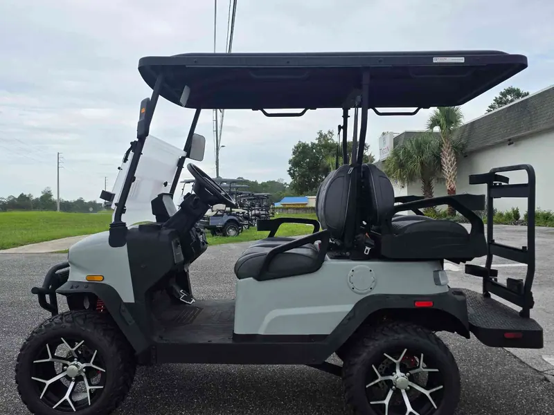 New gray electric 2026 Denago Nomad XL lifted golf cart for sale in Lecanto, FL — photo 2