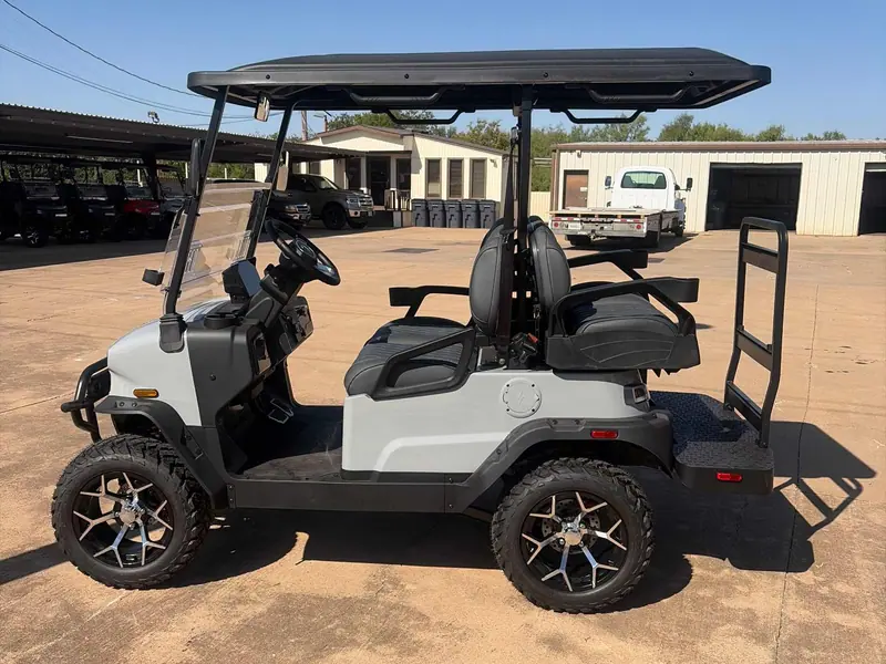 New gray electric 2026 Denago Nomad XL lifted golf cart for sale in Wichita Falls, TX — photo 2