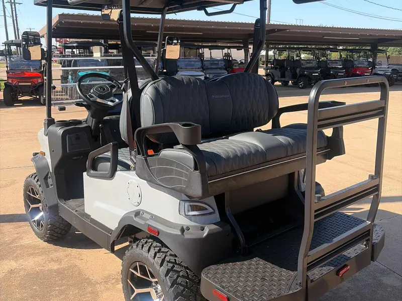 New gray electric 2026 Denago Nomad XL lifted golf cart for sale in Wichita Falls, TX — photo 3