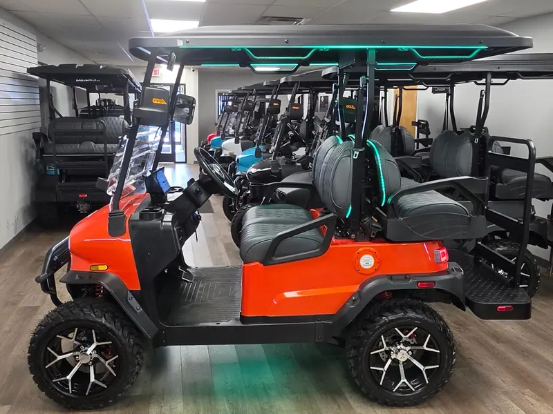 New lava electric 2026 Denago Nomad XL lifted golf cart for sale in Scranton, PA — photo 2