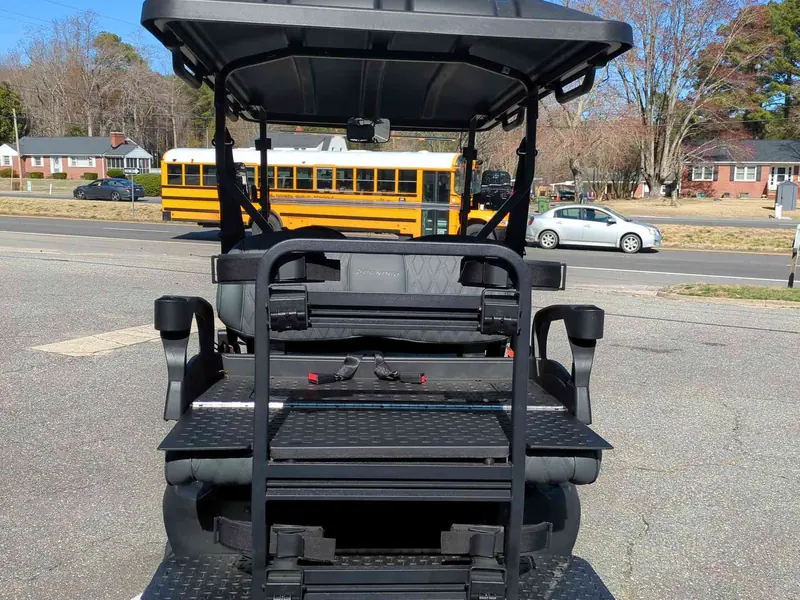 New matte black electric 2026 Denago Nomad XL lifted golf cart for sale in Gloucester Point, VA — photo 4