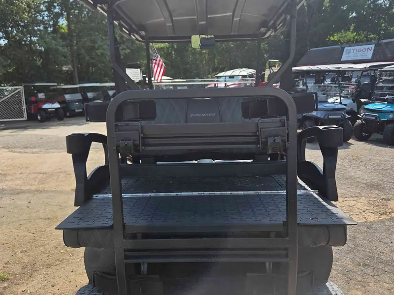 New matte black electric 2026 Denago Nomad XL lifted golf cart for sale in Raleigh, NC — photo 4