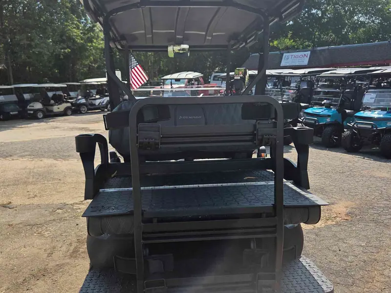 New matte white electric 2026 Denago Nomad XL lifted golf cart for sale in Raleigh, NC — photo 4