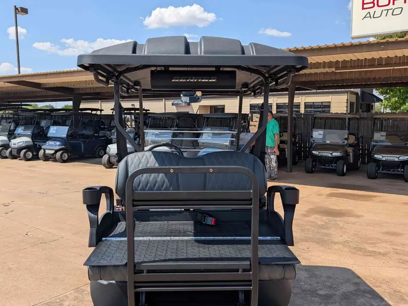 New matte white electric 2026 Denago Nomad XL lifted golf cart for sale in Wichita Falls, TX — photo 4