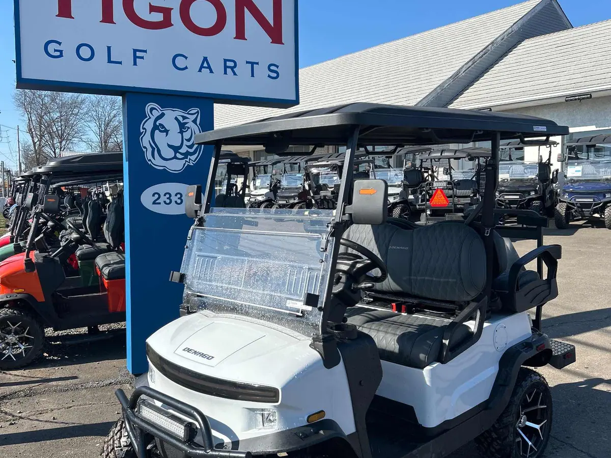 New white electric 2026 Denago Nomad XL lifted golf cart for sale in Hatfield, PA