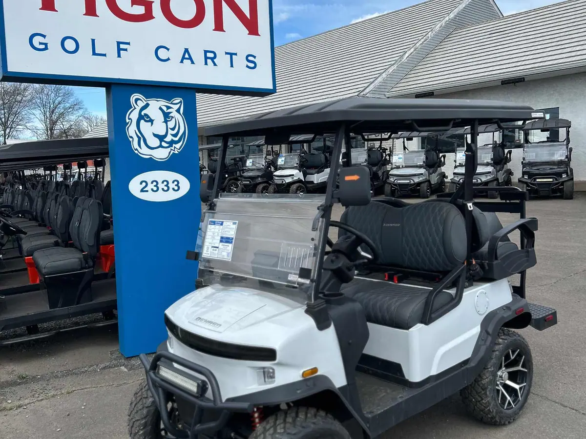 New white electric 2026 Denago Nomad XL lifted golf cart for sale in Hatfield, PA