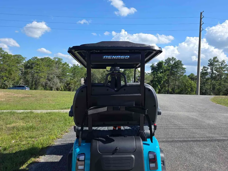 New aqua electric 2026 Denago Rover XL lifted golf cart for sale in Lecanto, FL — photo 4