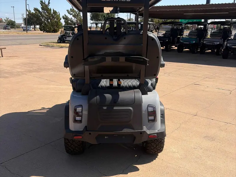 New gray electric 2026 Denago Rover XL lifted golf cart for sale in Wichita Falls, TX — photo 4