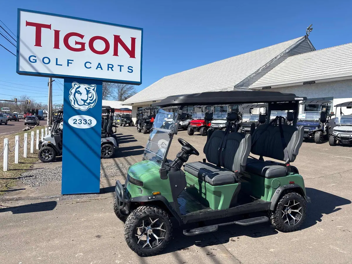 New verdant electric 2026 Denago Rover XL lifted golf cart for sale in Hatfield, PA