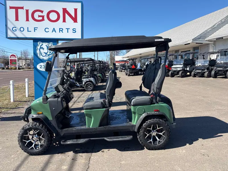 New verdant electric 2026 Denago Rover XL lifted golf cart for sale in Hatfield, PA — photo 2