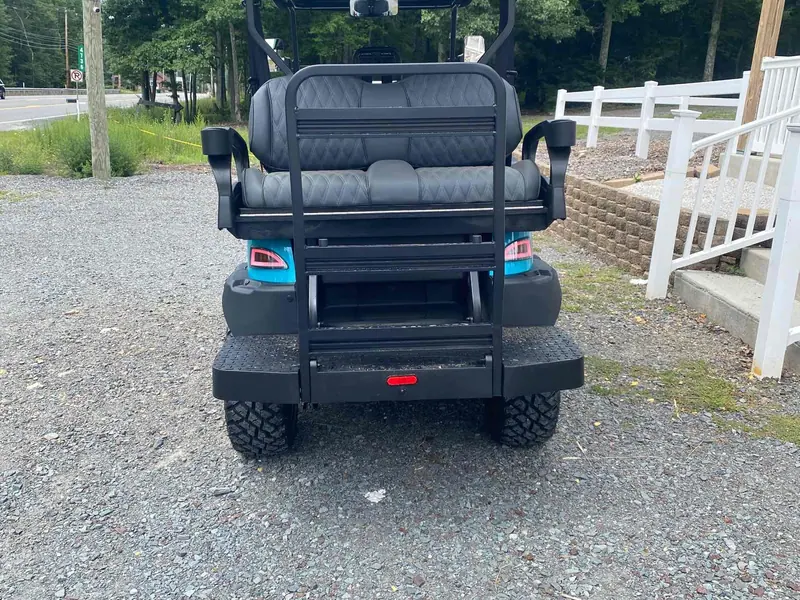 New aqua electric 2026 Denago Rover XL6 lifted golf cart for sale in Long Pond, PA — photo 4