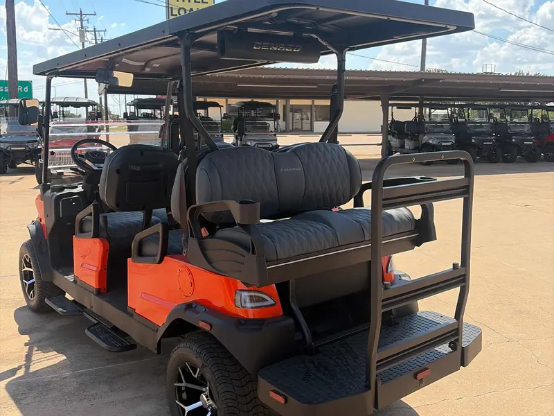 New lava electric 2026 Denago Rover XL6 lifted golf cart for sale in Wichita Falls, TX — photo 3
