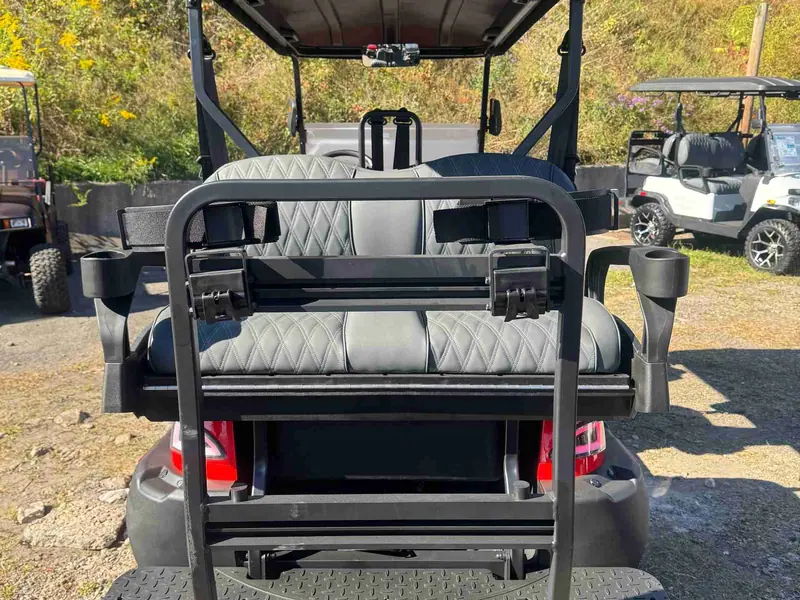 New scarlet electric 2026 Denago Rover XL6 lifted golf cart for sale in Scranton, PA — photo 2