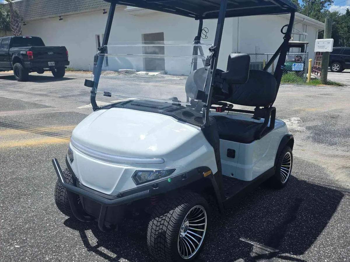 New white electric 2026 Denago Scout 2 golf cart for sale in Lecanto, FL
