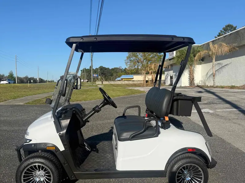 New white electric 2026 Denago Scout 2 golf cart for sale in Lecanto, FL — photo 2