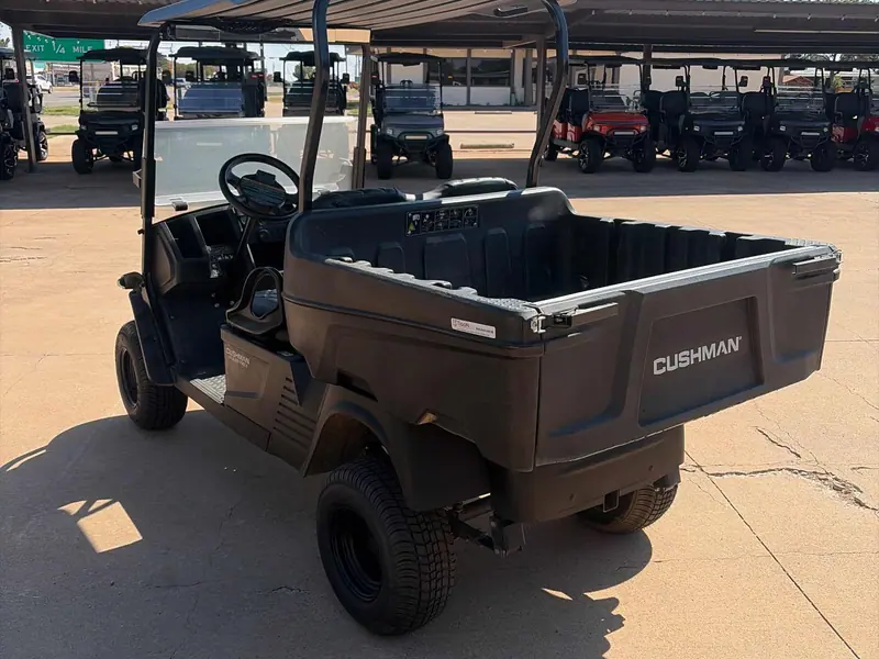 Used black electric 2020 EZGO Cushman golf cart for sale in Wichita Falls, TX — photo 3