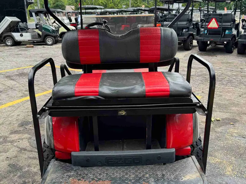 Used red electric 1999 EZGO Other lifted golf cart for sale in Raleigh, NC — photo 4