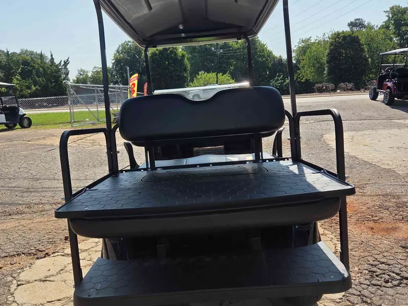 Used blue electric 2021 EZGO RXV golf cart for sale in Raleigh, NC — photo 5