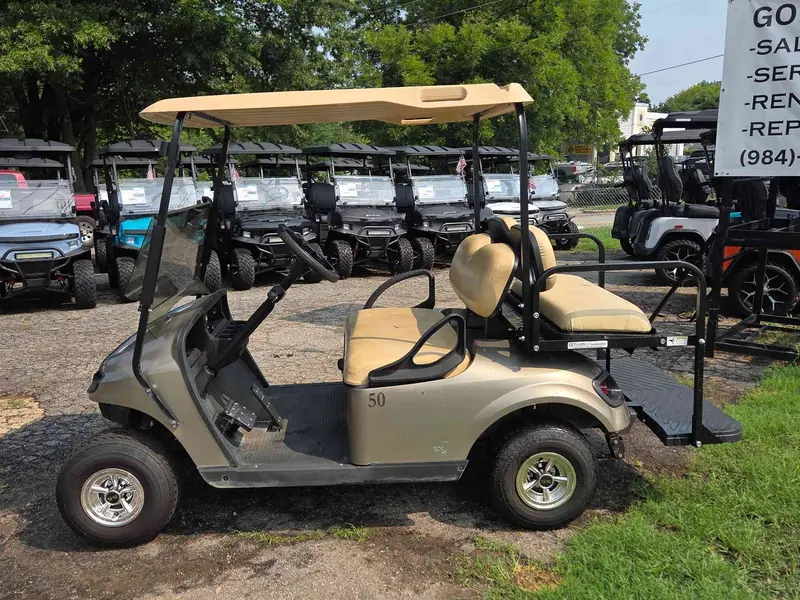 Used champane gas 2021 EZGO TXT golf cart for sale in Raleigh, NC — photo 2