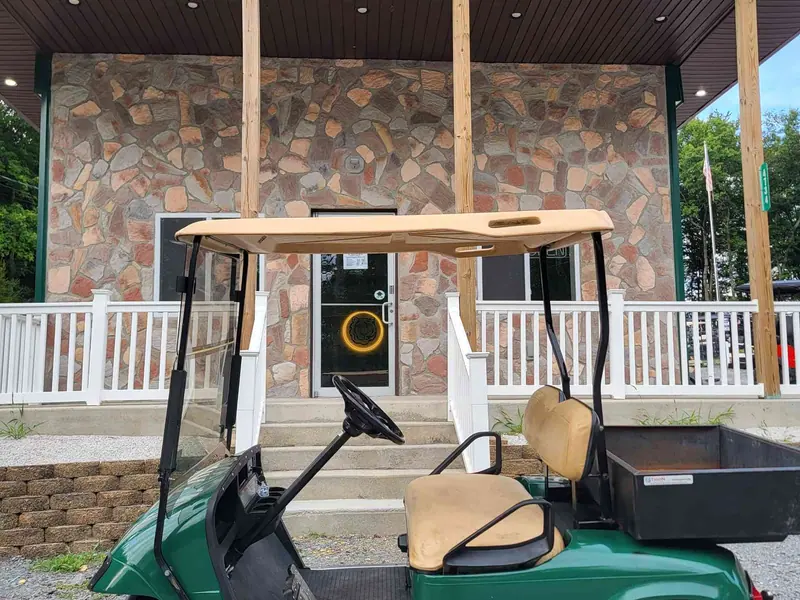 Used green gas 2002 EZGO TXT golf cart for sale in Long Pond, PA — photo 2