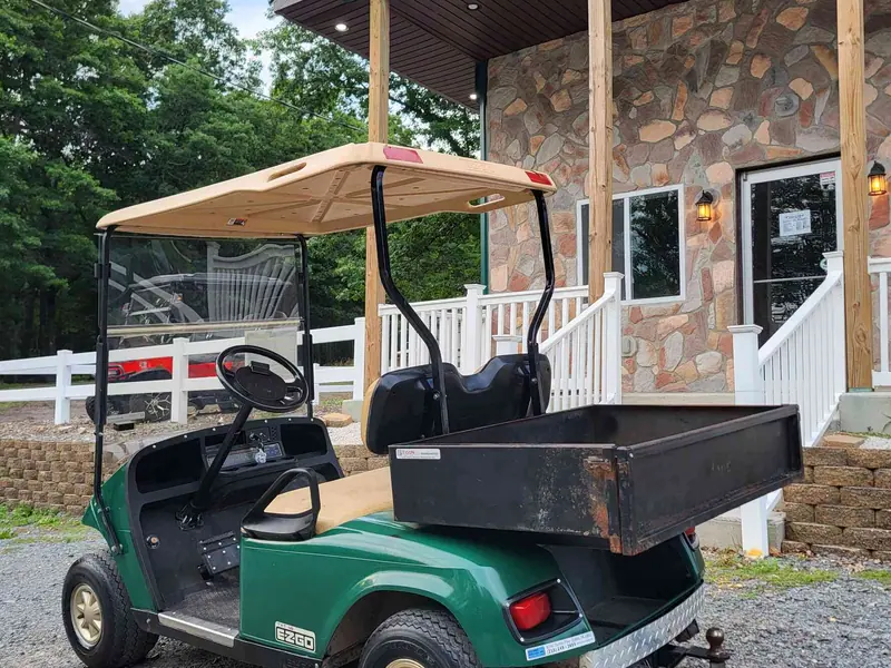 Used green gas 2002 EZGO TXT golf cart for sale in Long Pond, PA — photo 3
