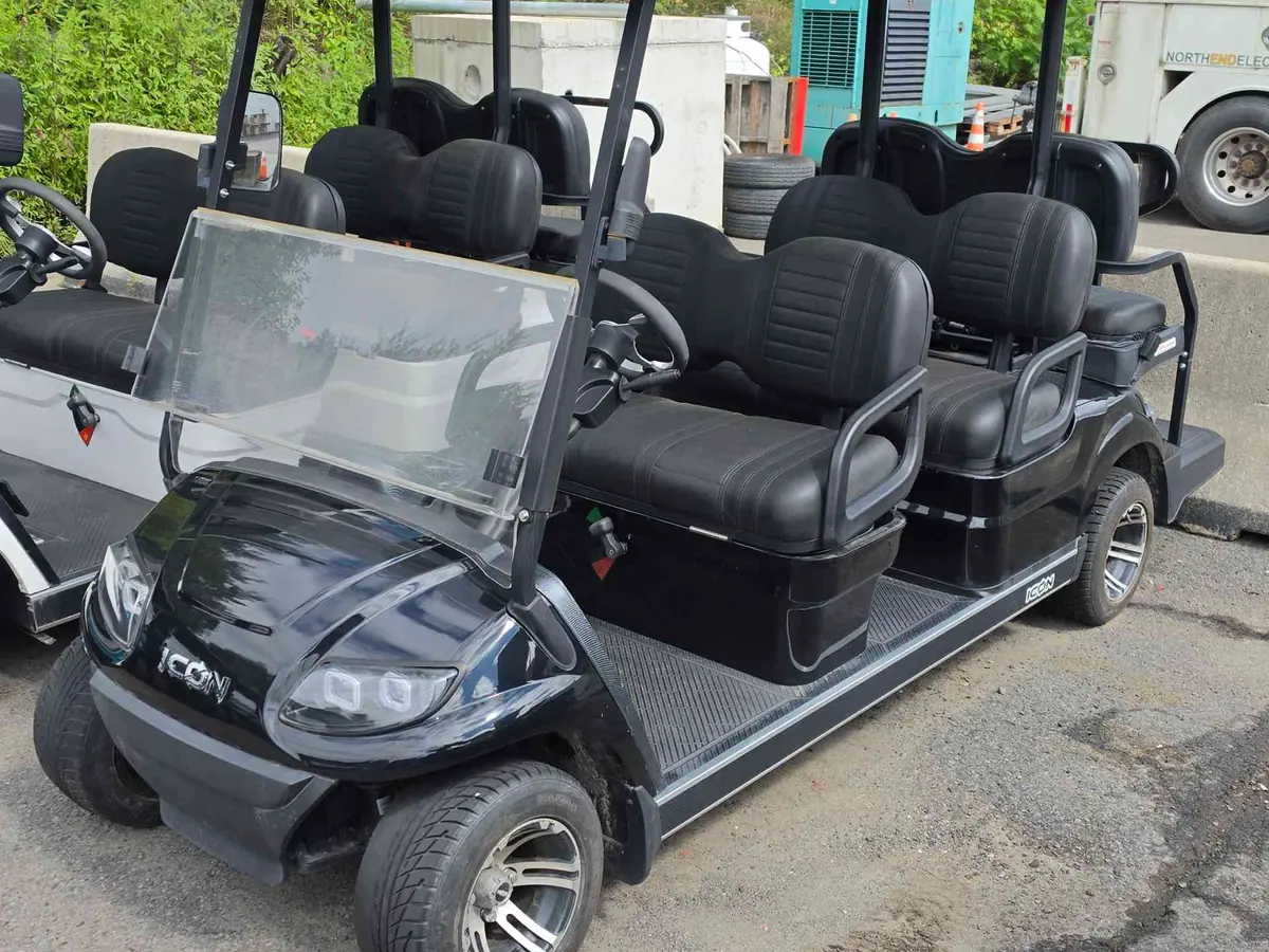 New black gas 2024 Icon G60 golf cart for sale in Scranton, PA