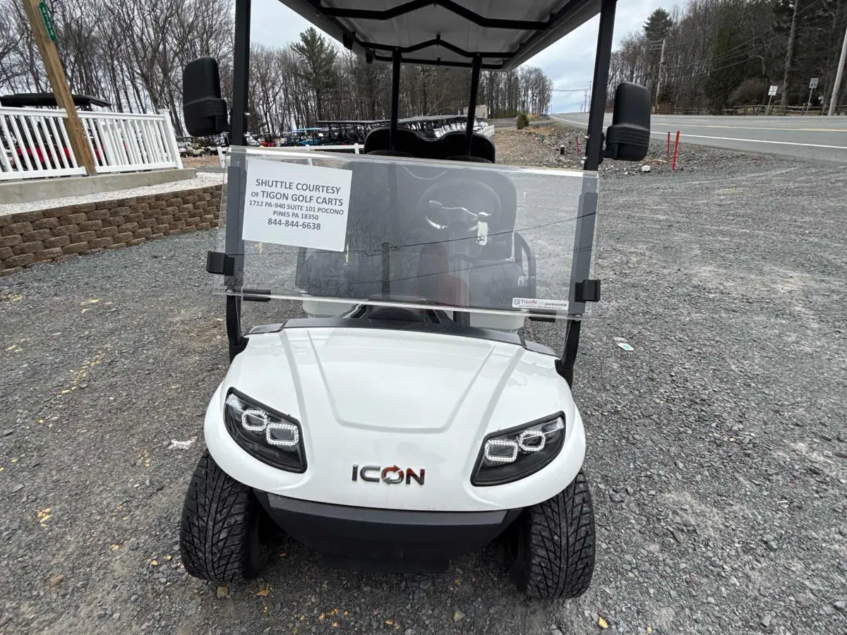 New white gas 2024 Icon G60 golf cart for sale in Long Pond, PA