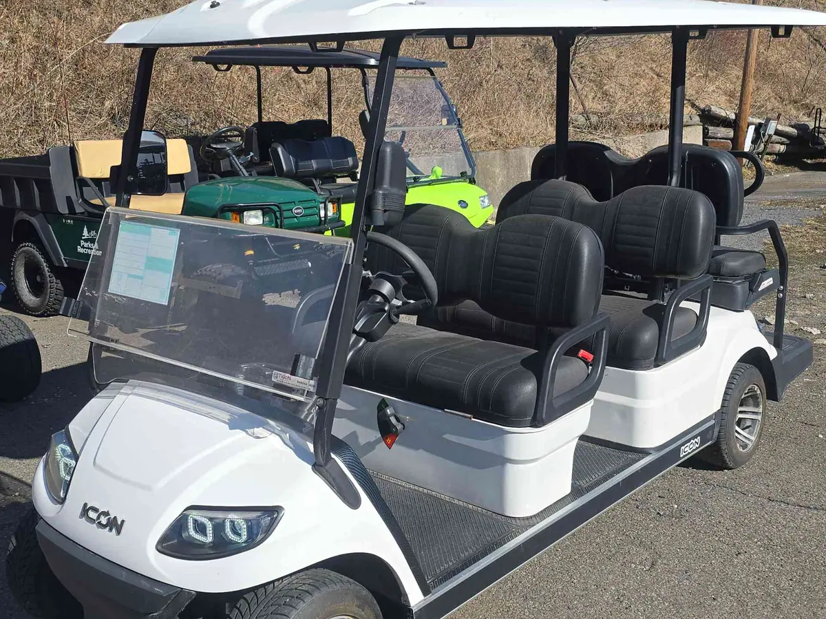 New white gas 2024 Icon G60 golf cart for sale in Scranton, PA