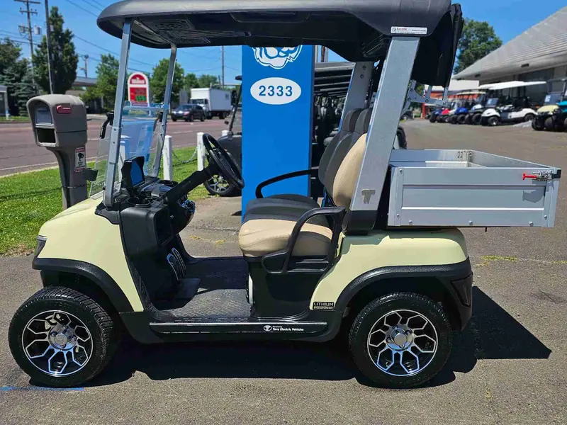 New beige electric 2025 Tara Spirit Plus golf cart for sale in Bayville, NJ — photo 2