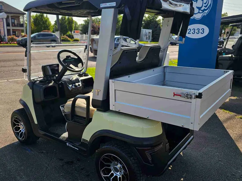 New beige electric 2025 Tara Spirit Plus golf cart for sale in Hatfield, PA — photo 3