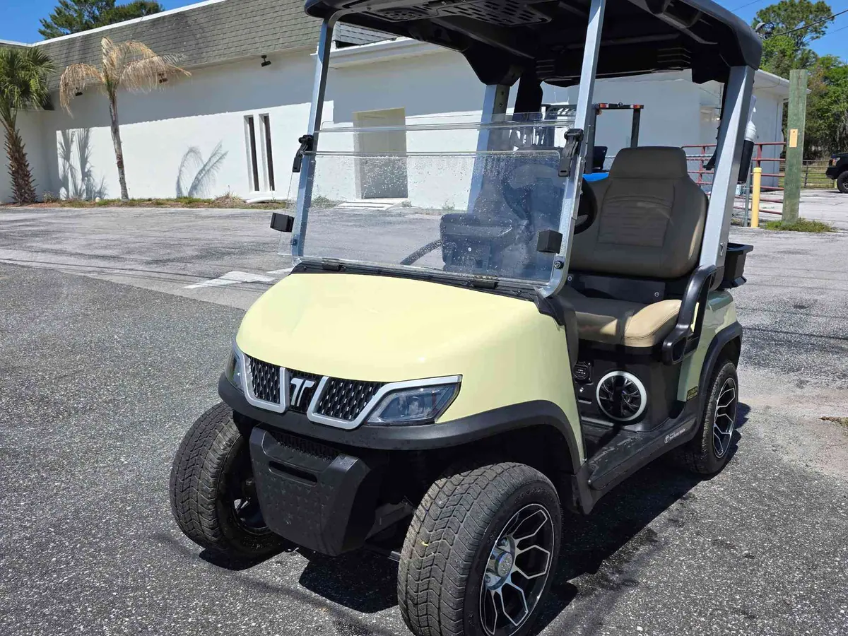 New beige electric 2025 Tara Spirit Plus golf cart for sale in Lecanto, FL