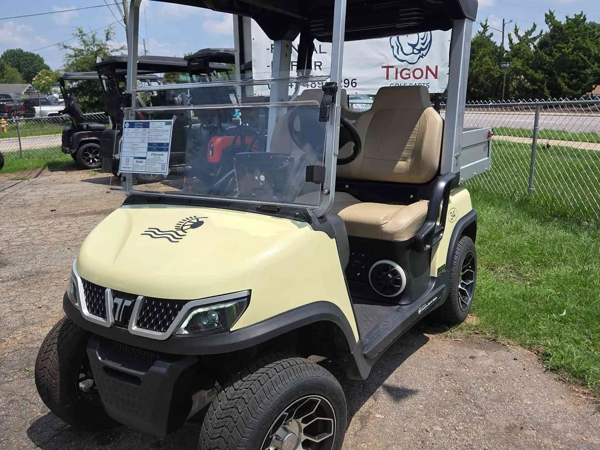 New beige electric 2025 Tara Spirit Plus golf cart for sale in Raleigh, NC