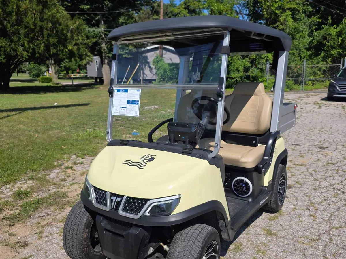 New beige electric 2025 Tara Spirit Plus golf cart for sale in Swanton, OH