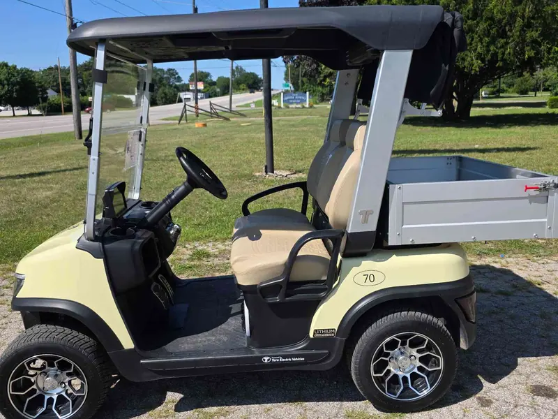 New beige electric 2025 Tara Spirit Plus golf cart for sale in Swanton, OH — photo 2
