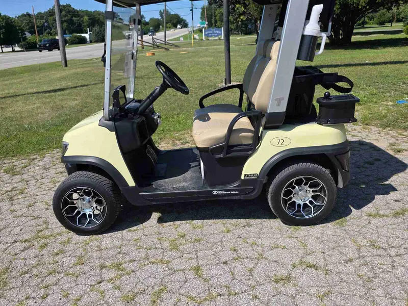 New beige electric 2025 Tara Spirit Plus golf cart for sale in Swanton, OH — photo 2