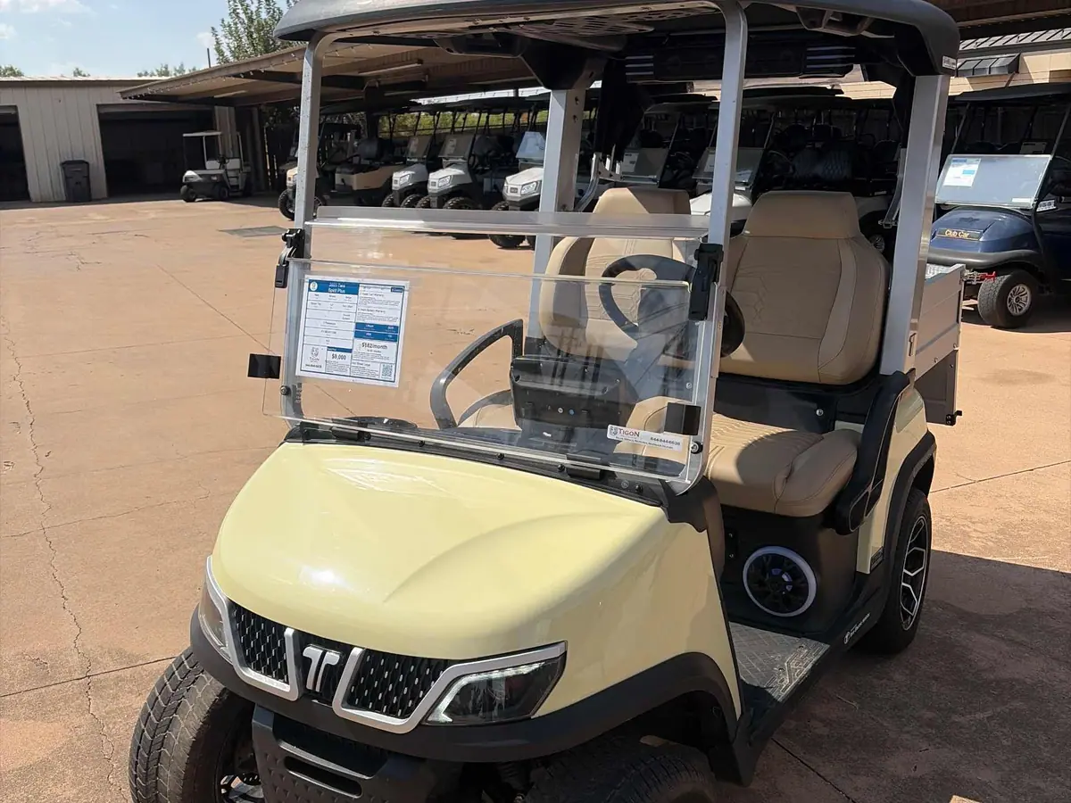 New beige electric 2025 Tara Spirit Plus golf cart for sale in Wichita Falls, TX