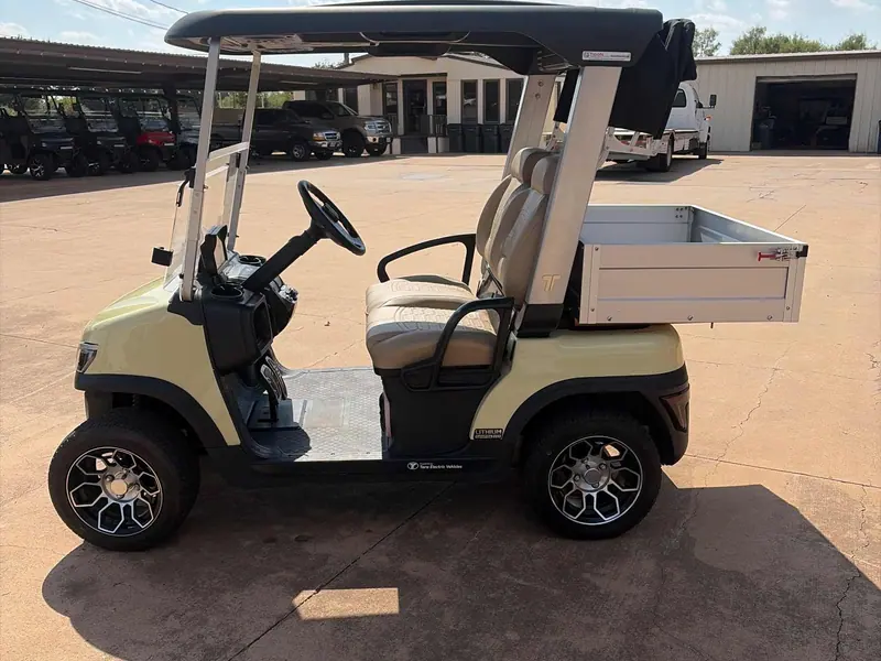 New beige electric 2025 Tara Spirit Plus golf cart for sale in Wichita Falls, TX — photo 2