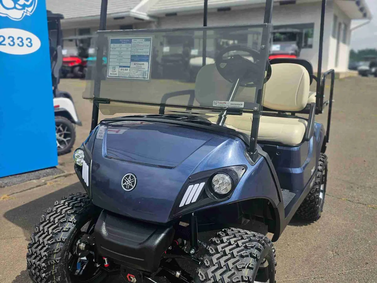 New bluestone gas 2027 Yamaha Drive 2 lifted golf cart for sale