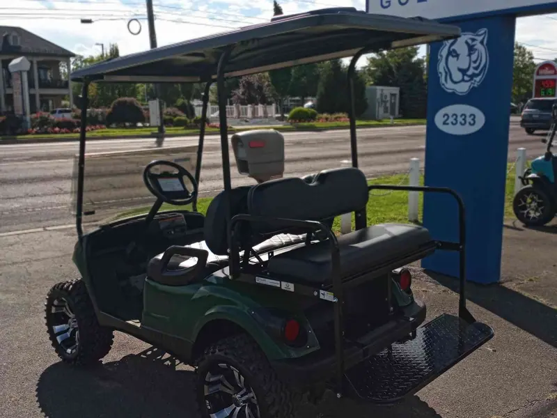 Used green gas 2016 Yamaha G29 lifted golf cart for sale in Hatfield, PA — photo 3