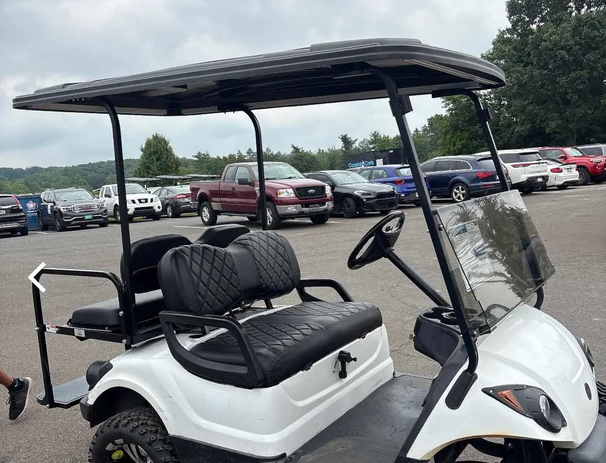 Used white gas 2013 Yamaha G29 lifted golf cart for sale in Dover, DE