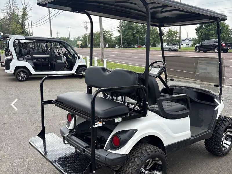 Used white gas 2013 Yamaha G29 lifted golf cart for sale in Dover, DE — photo 2